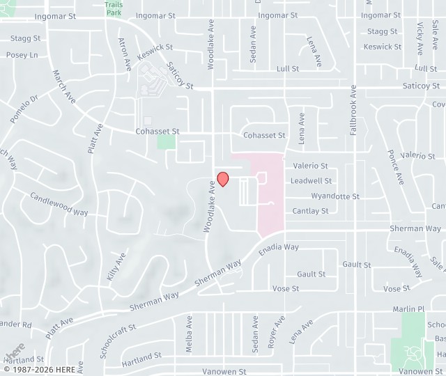 Location Map: 7345 Medical Center Drive, #310 Los Angeles, California 91307