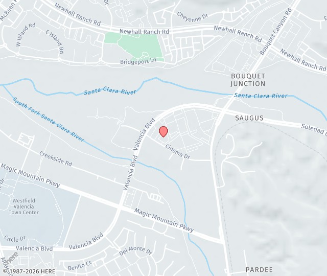 Location Map: 23501 Cinema Drive, 111 Santa Clarita, California 91355